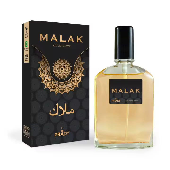 XHC BRICO - PRADY - Colonia Unisex - Malak - 90 ml - Fragancia, amaderada y aromática - 1
