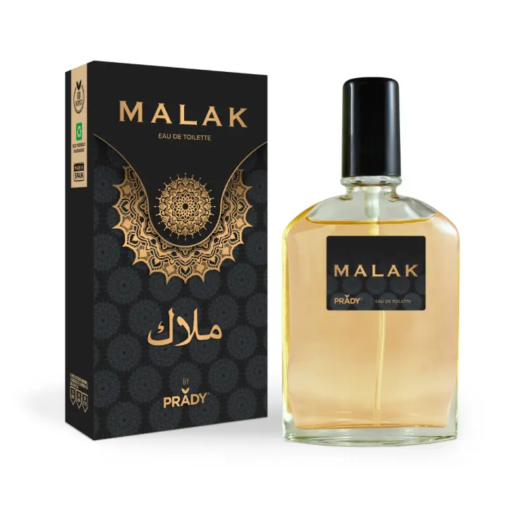 XHC BRICO - PRADY - Colonia Unisex - Malak - 90 ml - Fragancia, amaderada y aromática - 1