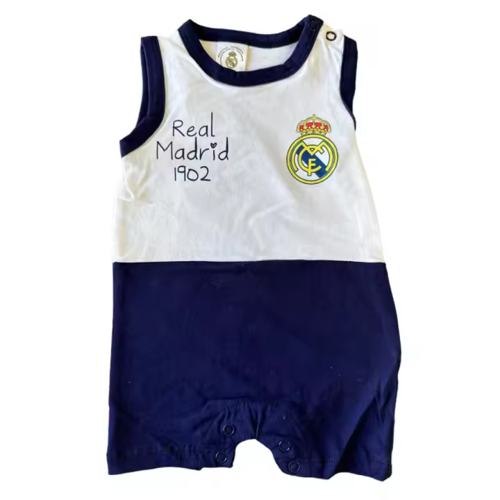 Pijama Corto Real Madrid 73780 Azul Bebé - Oficial y Original - 1
