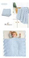 Mantas de Algodón tejadas para Bebe, cochecito para recién nasido, envoltura para envolver, Fashion a Cuadros sólidos, ropa de Cama para Niño y Niña, colcha calada de - details 13
