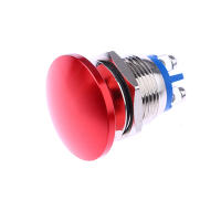 Interruptor De Botón De Pulsación Metálico Temporal Impermeable IP65 SPST (ON)-Off 1NO 3A 250V Con Terminal De Tornillo 16/19/22MM - details 8