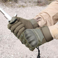 Guantes De Moto Tácticos Militares Para Toque De Pantalla Unisex Protección En Verano Para Pesca Senderismo Y Motocicleta - details 10