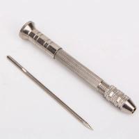 Kit De Costura De Cuero 5 Piezas Con Agujas Reemplazables Y Mango Herramientas De Reparación De Zapatos DIY Set De Taladro Y Agujas De Costura - details 6