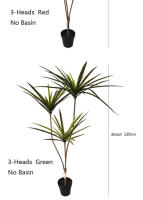 Planta Artificial De Dracaena Tropical Grande 90-120 Cm En Maceta Hojas De Palmera Falsas Para Decoración De Interiores Y Jardín - details 5