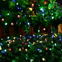 Cadena De Luces Solares Impermeable De 300 LED Para Jardines Bodas Fiesta De San Valentín Navidad Árbol De Navidad Hogar 8 Modos - details 7