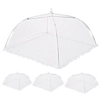 Cubiertas De Alimentos Plegables De Malla VKTECH Anti-Mosquitos Para Cocina Protección De Platos Para Picnics Herramienta Ecológica - details 5