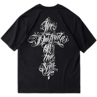 Camiseta De Manga Corta Para Hombre Estilo Harajuku Streetwear Hip Hop Tattoo Chicano Personalidad Gangster O-Neck COTTON Casual - details 2