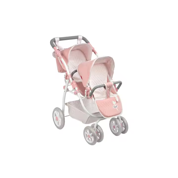 Muñecas y accesorios Coche gemelar Universe con bolso 45x70x73 cm (Altura manillar: 47-77 cm)-Arias 40854 AR40854 - 1