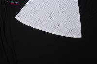 Vestido Elegante De Verano Para Mujer Con Encaje Y Volantes Doble Capa Espalda Descubierta Con Tirantes Slim Chic Para Fiestas - details 8
