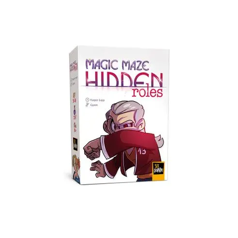 2Tomatoes Games | Magic Maze- Expansión Roles Ocultos | Juego de Tablero | Descubre al Saboteador | Pasa Desapercibido como Traidor | 3-8 Jugadores | Español | Temática: Fantasía, Lugares - 1