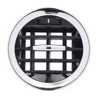 Cubierta De Ventilador De Aire A/C Para Opel ADAM CORSA D MK3 Vauxhall En Negro/Cromo Material Plástico Pieza Individual - details 25