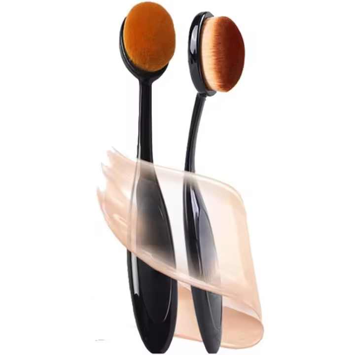 2 brochas de maquillaje, ... - 1
