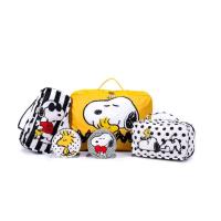 Nueva Manga De Anime Snoopy Lujosa Bolsa De Viaje De 4 Piezas Para Maleta Organizador De Ropa Regalo Para Jóvenes De 14 Años Y Más - details 3