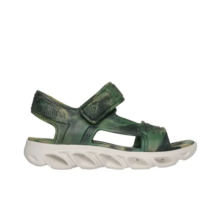 Skechers 406706L_CAMO Sandalias deportivas para niño verdes en sintético 80326 - 1