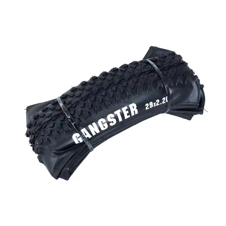 NEUMÁTICO ONTRACK TIRE GANGSTER 29X2.20 MTB 60TPI Kevlar Plegable Todo Negro Para Bicicletas De Montaña Y Cruisers - 1