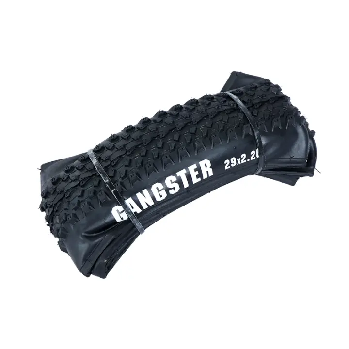 NEUMÁTICO ONTRACK TIRE GANGSTER 29X2.20 MTB 60TPI Kevlar Plegable Todo Negro Para Bicicletas De Montaña Y Cruisers - 1