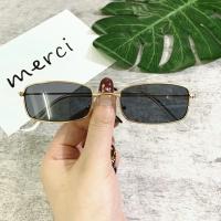 Gafas De Sol Oval UV400 Unisex Retro Pequeño Marco Moda Protección Sol Verano Diseño Vintage Gafas De Protección Diaria - details 1