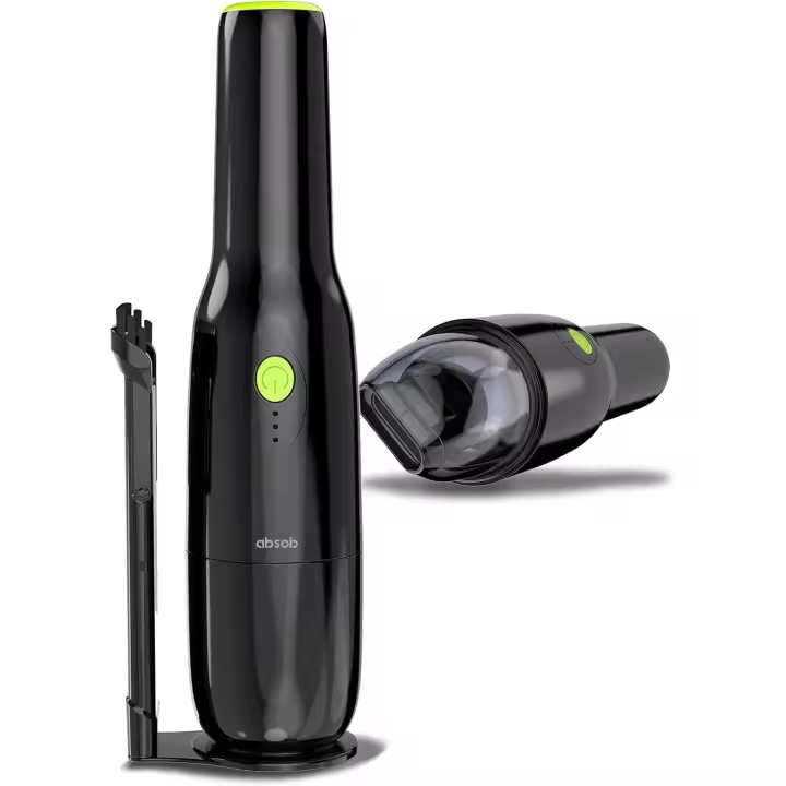 Aspirora de mano ultraligero, mini aspirador portáthil para Automóvil, ultraligero weight, only 1,2 Libras, Fuerte Potencia de succión, adecuada para usar en Automóviles, Felo de mascotas, alfombras, sofás, mesas, teclamados - 1