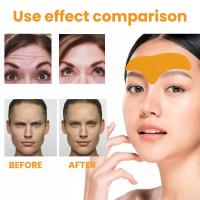 10pcs/box Pegatinas De Cuidado De La Piel Antiarrugas Para La Frontal Gel De Eliminación De Líneas Firmantes Anti-Edad Collageno - details 0