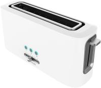 Toast&Taste 10000 Extra White. Tostadora de 980 W, Ranura larga extraancha, Función Recalentar, Descongelar y Cancelar, Plástico, Varillas superiores, Blanco - details 0