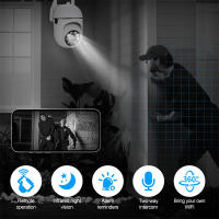 Cámara De Seguridad PTZ WiFi 3MP Visión Nocturna Detección Humana Tracking Automático Exterior Impermeable CCTV IP 1080P - details 9