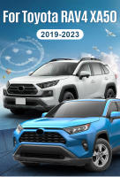 Botón De Elevador De Vidrio De Coche Cubierta Para Toyota RAV4 2019-2023 Accesorios Internos De Coche Acero Inoxidable XA50 Híbrido - details 0
