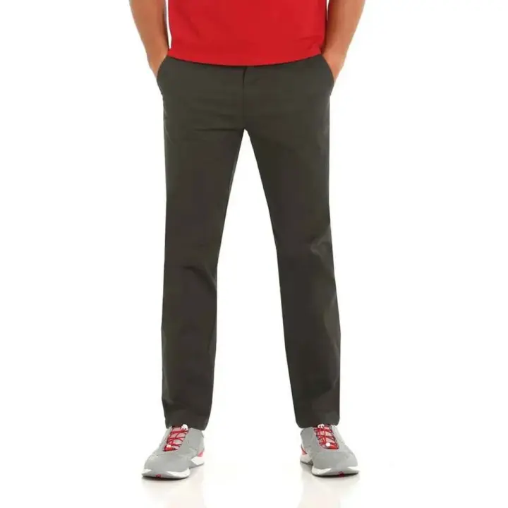 Slam Pantalones Chinos Deck Cott Gris - 1