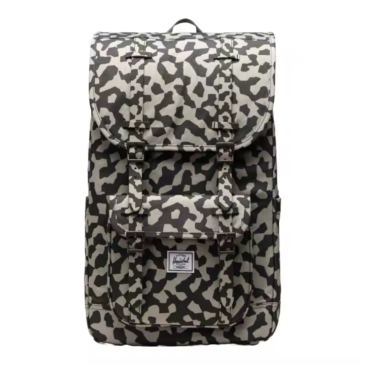Mochila Negra y Beige Herschel Little America™ | Volumen medio - 21 l Mid-Shadow Pixels - 1