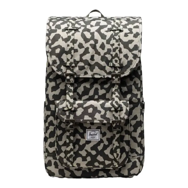 Mochila Negra y Beige Herschel Little America™ | Volumen medio - 21 l Mid-Shadow Pixels - 1