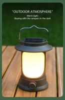 Lámpara De Camping Retro Portátil Impermeable Luz De Emergencia Para Colgar En La Tienda De Campaña Adecuada Para Senderismo Escalada Jardín - details 10
