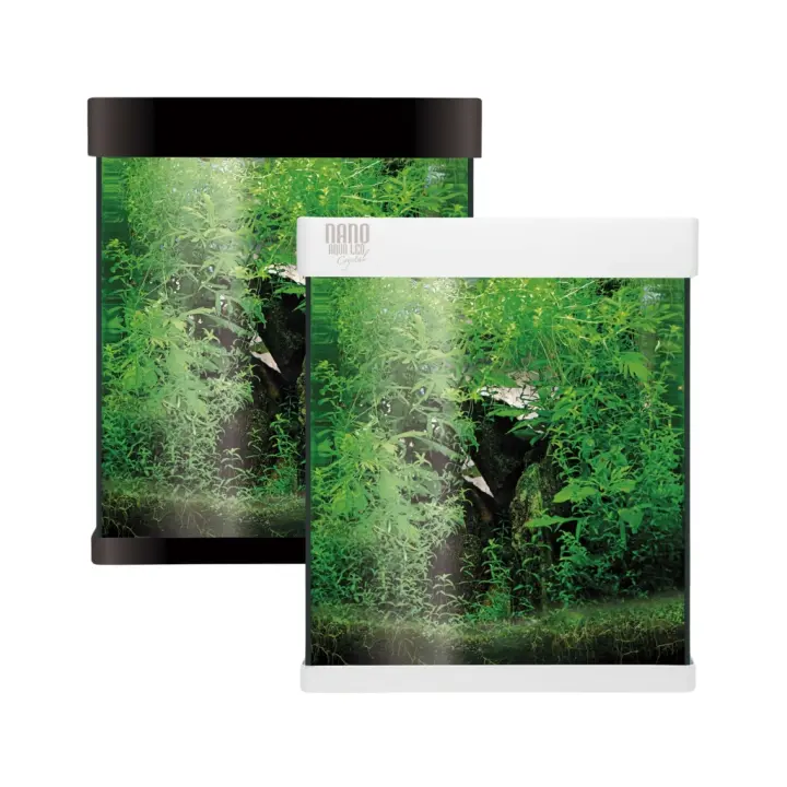 ICA - Kit Nano Aqualed 20 (20 Litros) - Kit Completo con Acuario de Cristal para Agua Dulce - 1