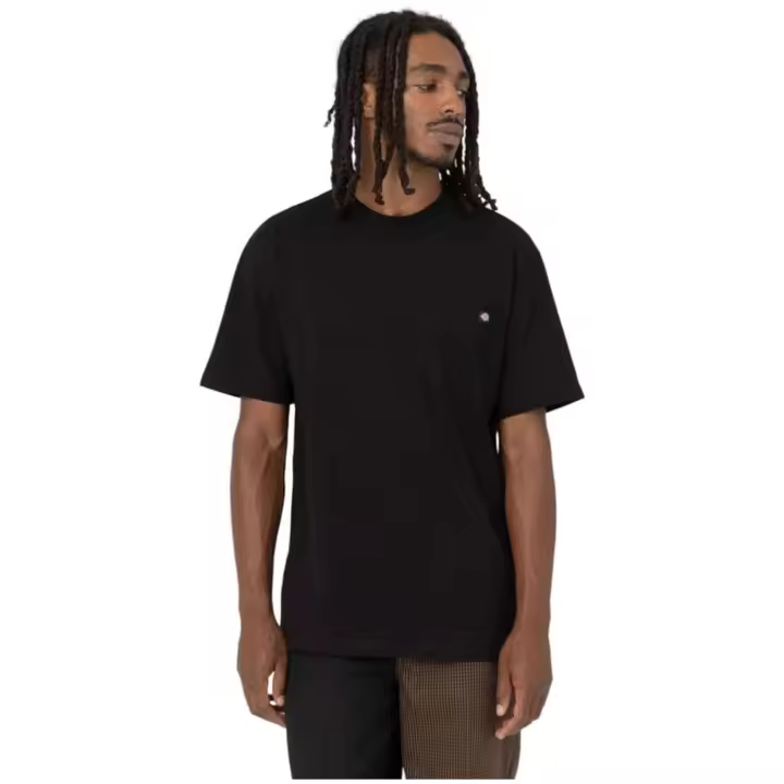 Camiseta de Manga Corta Dickies Luray Pocket Tee para hombre en color negro - 1