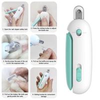 Tijeras De Uñas Para Mascotas Profesionales Con Bloque De Seguridad Ajustable Para Perros Y Gatos Herramienta De Aseo Para Gatos Y Perros Cuidado De Uñas Para Gatos Y Perros Recién Nacidos - details 6