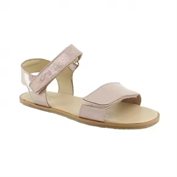 Sandalias Flexi Nens Barefoot velcro Rosa Metalizado Nens INEN24E17 - 1