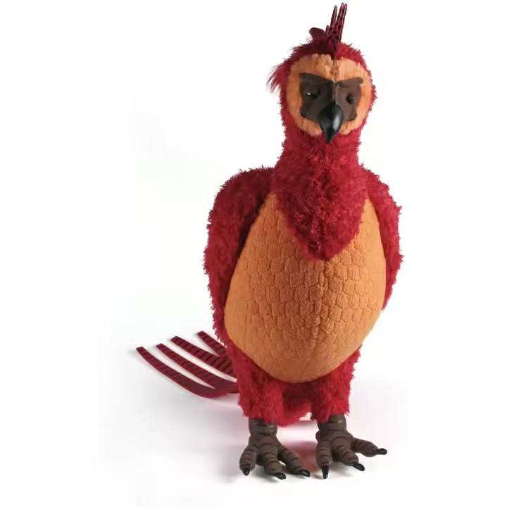 Peluche the noble collection harry potter fenix fawkes - 1