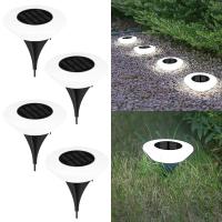 Lámpara De Jardín LED Con Luz Solar Para Decoración De Jardín Camino Patio Pared Exterior Instalación Auto-Contenida IP65 ABS Fuente De Luz LED - details 8