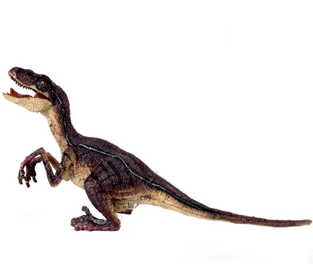 Juguete De Dinosaurio Velociraptor Para Niños Con Mandíbula Móvil Juego Y Colección De Dilophosaurus Realista Para Edades 3-12+ - 1