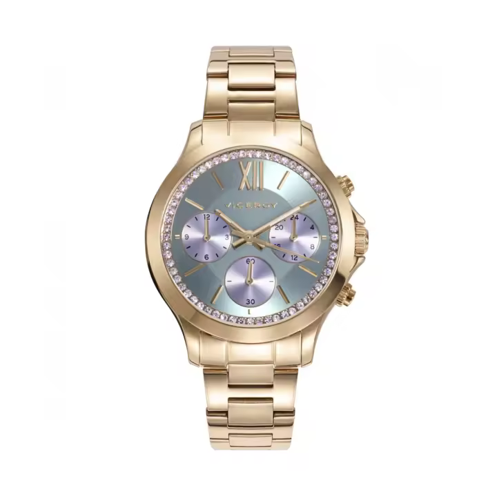 Reloj Viceroy Chic 42434-63 mujer acero dorado - 1