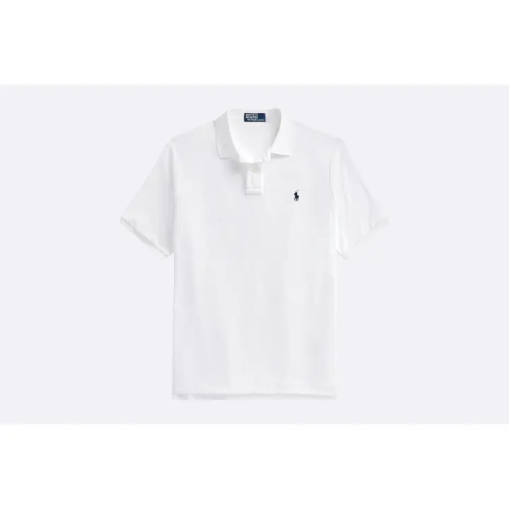 POLO RALPH LAUREN Polo blanco de manga corta - Textura toalla - Para Hombre - 1