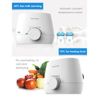 Calentador De Leche Para Bebé Con Estéril De Alimentos Control De Temperatura Precisa 5-Minuto Calentador Rápido Doble Material P.P. Libre De BPA PVC Latex Y Nitrosamina - details 10