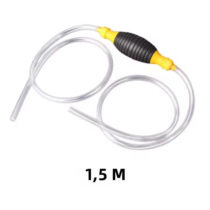 Bomba De Transferencia De Combustible Manual De Alta Resistencia Para Gasolina/Diesel/Hidrocarburos Herramienta De Sifón Para Auto/ATV/Marina Con Diseño Antiefusión - 1