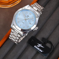 Reloj De Cuarzo Para Hombre Reloj De Pulsera De Moda Sencilla Y Lujo Para Uso Diario Y Negocios Con Calendario Pantalla Con Marcas Numéricas De Arábigas Material De Acero Inoxidable Resistente Al Agua - details 9