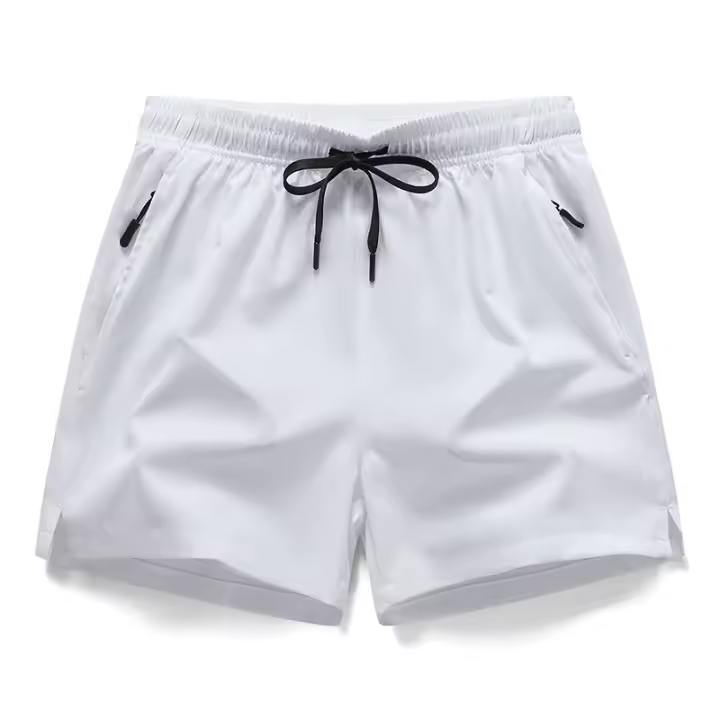 Shorts De Deporte Para Hombres Verano Corte Casual De Seda Helada Alta Calidad Ligero Secado Rápido Para Fitness Y Correr Talla True - 1