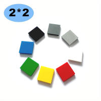 50pcs Bloques De Construcción DIY 2*2 Figura De Cerámica Ladrillos Educativos Creativos MOC 3068 Tiles Planos Juguetes - details 4