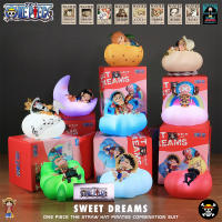 Lámpara De Noche Anime One Piece Luffy Zoro Sanji Figura De Acción LED Suave Para Dormitorio Regalo Para Niños Tamaño 12cm - details 0