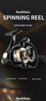 Carrete De Pesca Rooblinos RY Serie 1000-7000 Ultraligero Con Arrastre Máximo De 15kg Para Surfcasting Y Jigging En Agua Salada - details 0