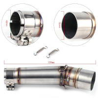 Sistema De Escape Muffler Completo Slip on Para HONDA NC700 NC750X NC750 NC700S 2012-2017 Tubo De Enlace Medio Para Motocicleta Material De Acero Inoxidable 304 - details 2