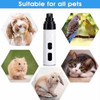 Molinillo de uñas para perros, cortaúñas Silent Groom Pro, nuevo cortaúñas eléctrico para perros para molinillos de uñas para perros recargables, molinillo de uñas para mascotas Poochie, herramienta de aseo para patas de mascotas (1 unidad) - details 1