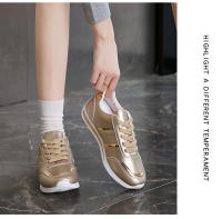 Zapatos De Mujer Casual Transversal De Primavera Y Otoño Verano Transpirables Con Correa Para Deporte Zapatos Vulcánicos Planos Sin Tacón - details 11