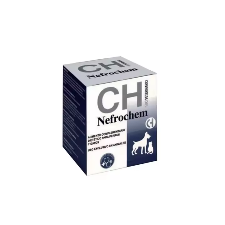 Nefrochem 75 g suplemento natural que apoya la función renal para perros y gatos Chemical Ibérica - 1